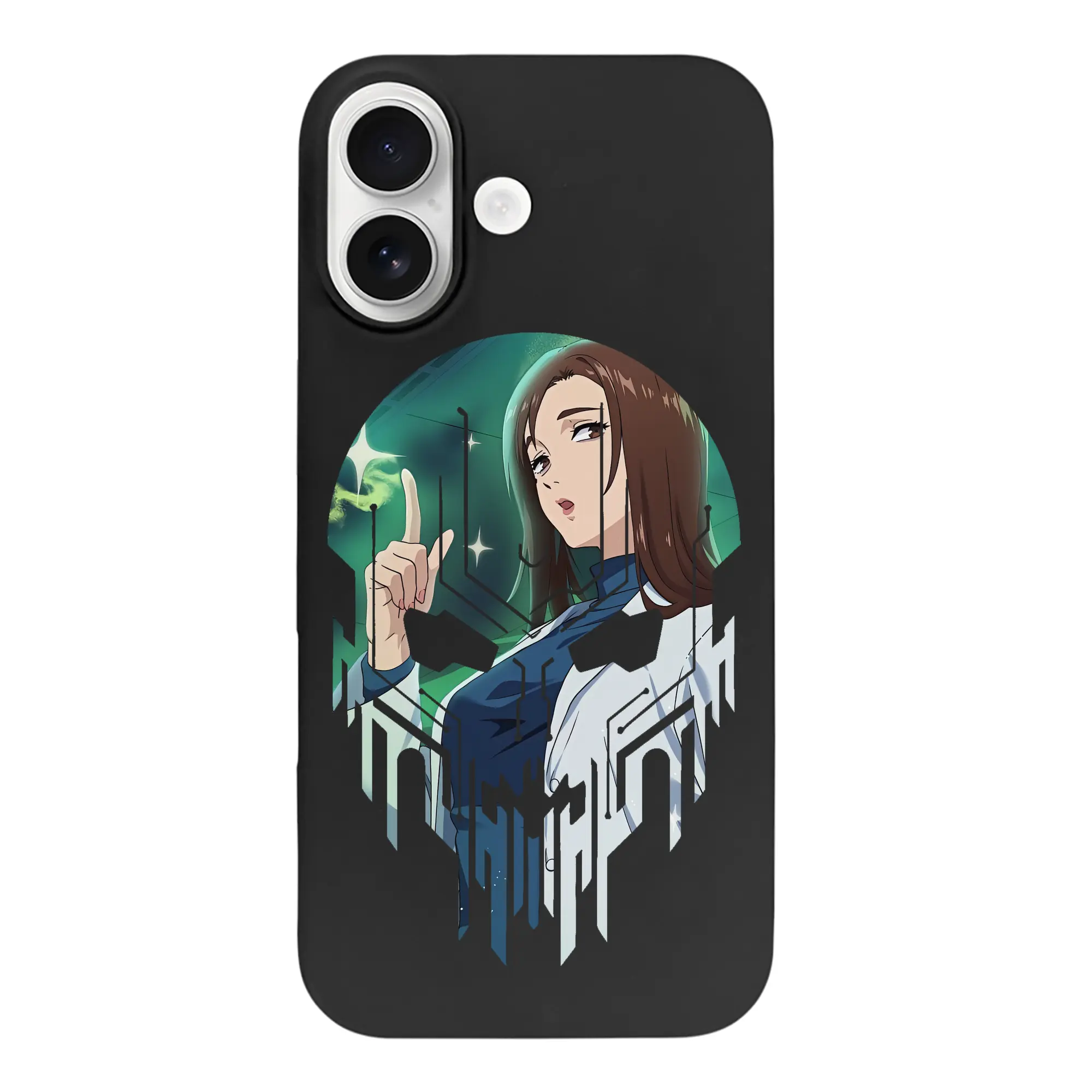 呪術廻戦 グッズ,家入 硝子 - iPhone 17 シリーズ シリコンケース 薄型 耐衝撃 指紋防止 ソフトタッチカバー 精密フィット 傷防止 保護ケース iPhone 17/17 Air/17 Pro/17 Pro Max 対応